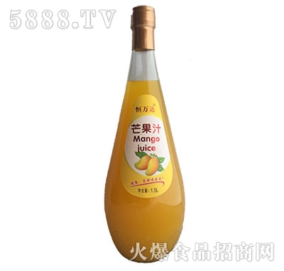 恒萬達(dá)芒果汁飲料1.5L