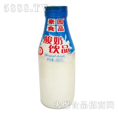 豪園食品酸奶飲品280ml