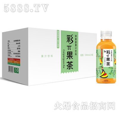 大馬邦彩π果茶蘋果茶果汁飲料500mlx15瓶