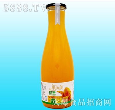 果優(yōu)美益生菌發(fā)酵芒果汁1.5L