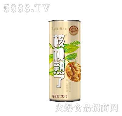 核桃熟了果仁核桃乳240ml