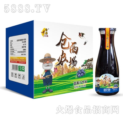 倉西農(nóng)場藍(lán)莓汁飲料1.5LX6