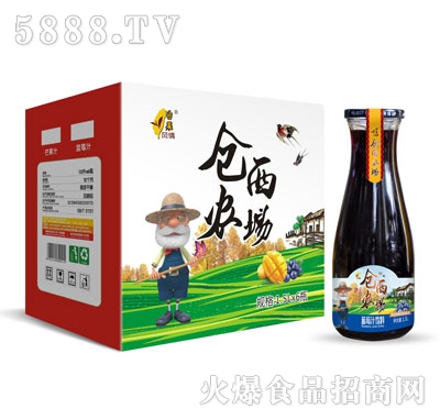 倉西農(nóng)場藍(lán)莓汁飲料1.5LX6瓶