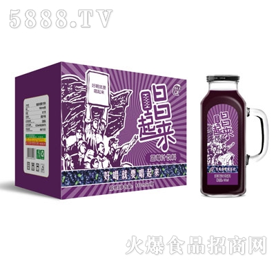 唱起來藍(lán)莓汁飲料980mlX6瓶