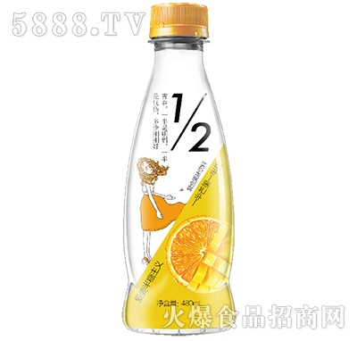 芒果新奇士橙果汁480ml.