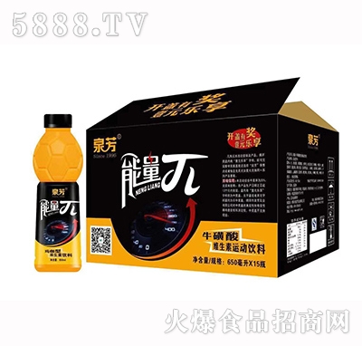 泉芳能量π維生素運動飲料650mlx15瓶