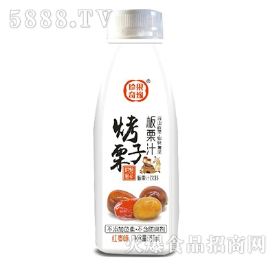 珍果奇緣烤板粟汁果汁飲料350ml紅棗味