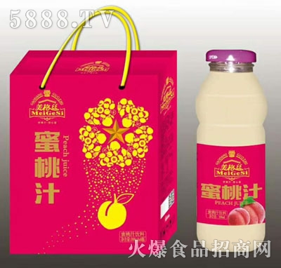 美格絲蜜桃汁飲料350mlx8瓶