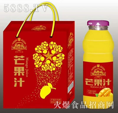 美格絲芒果汁飲料350mlx8瓶