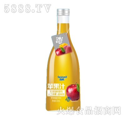 海帆乳果ai蘋果汁330ml