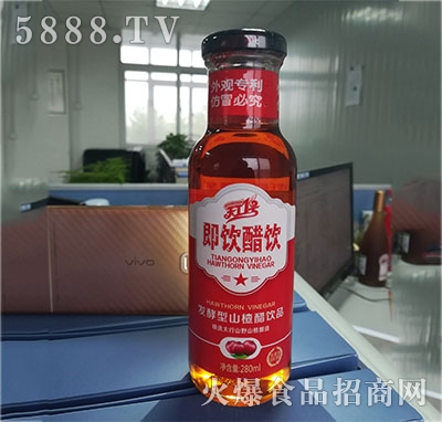 天工一號(hào)發(fā)酵型山楂醋飲品280ml