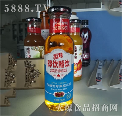 天工一號(hào)發(fā)酵型蘋果醋飲品280ml