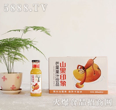 山果印象芒果汁飲料280mlx12瓶