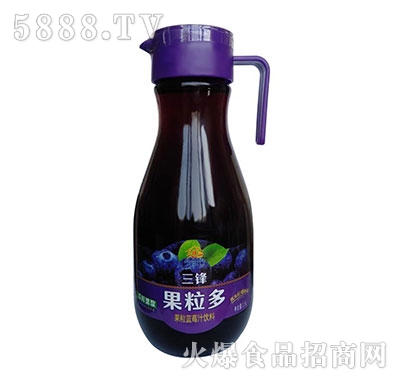 三鋒果粒多藍(lán)莓汁飲料1.5L