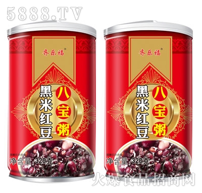 齊樂福黑米紅豆八寶粥320g