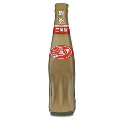 三味佳奶茶回收瓶236ML