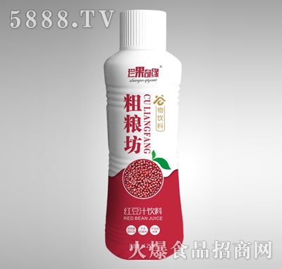 珍果奇緣粗糧坊紅豆汁飲料1.25L