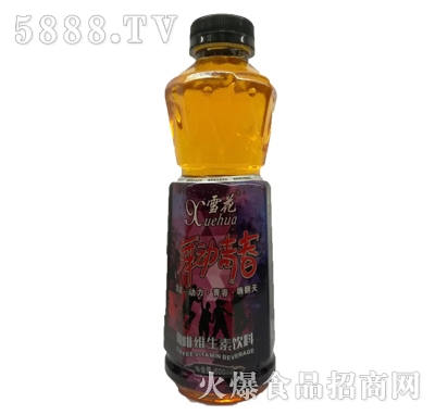 雪花舞動青春咖啡維生素飲料550ml