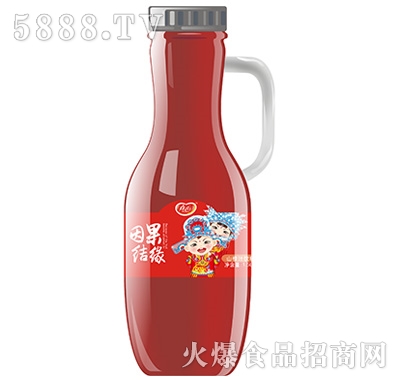 真心因果結(jié)緣山楂汁飲料1.5L