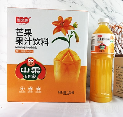 百芝源芒果果汁飲料1.25Lx6