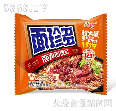 京輝面珍多香辣牛肉面150g