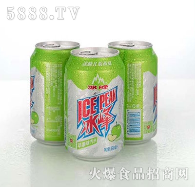 冰峰蘋果味汽水330ml