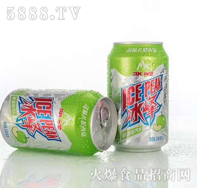 冰峰蘋果味汽水飲品330ml