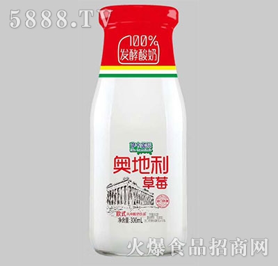 薩卡奧地利草莓酸奶300ml