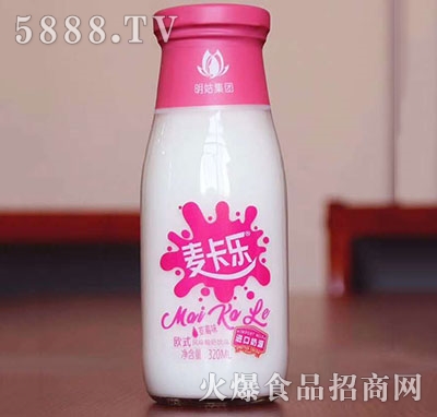 麥卡樂歐式酸奶草莓味320ml