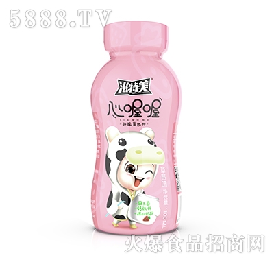 滋特美心喔喔小乳酸菌飲料草莓味100ml