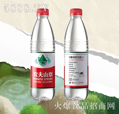 農(nóng)夫山泉飲用天然水大山詩歌瓶愛笑