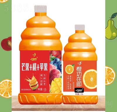 心動力復(fù)合果汁4.5L