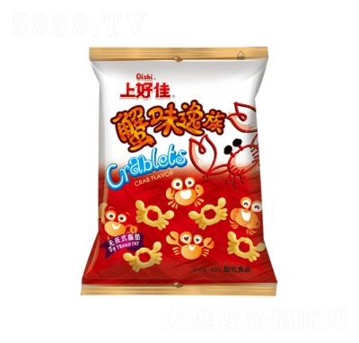 上好佳蟹味逸族膨化食品