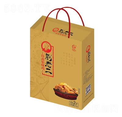 劉老二燒雞經(jīng)典禮盒1kg