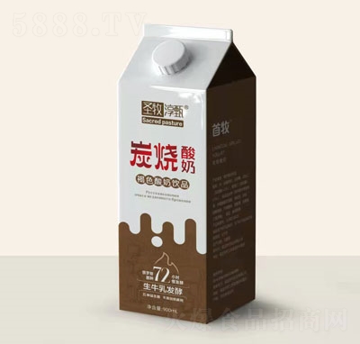 圣牧淳甄炭燒酸奶900ml