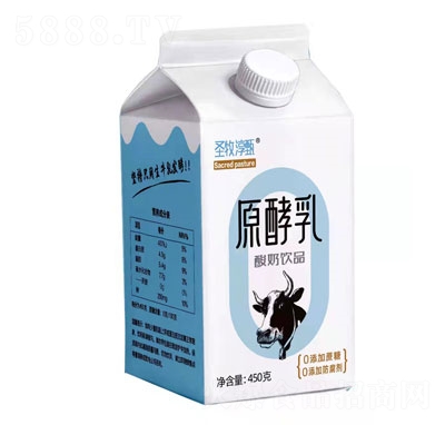 圣牧淳甄原酵乳酸奶飲品450g