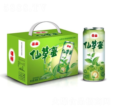 泰山仙草蜜植物飲料250克