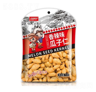 天天好日子香辣味瓜子仁75g