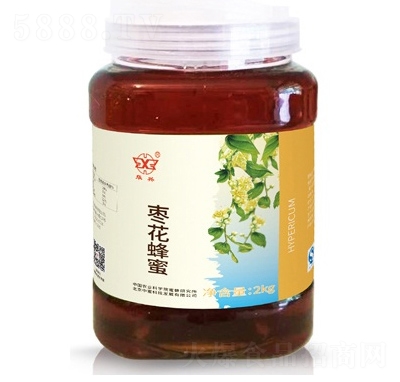 華興牌棗花蜂蜜2kg