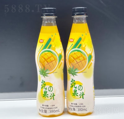 豪園芒果復(fù)合乳酸菌果汁飲料380ml