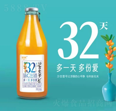 聰牌沙吉壹號(hào)沙棘飲料300mL