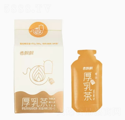 香飄飄新品厚乳茶沖泡奶茶便攜袋裝代餐下午茶代理