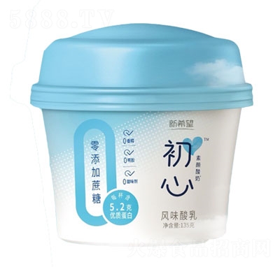 新希望初心風(fēng)味發(fā)酵乳發(fā)酵酸奶135g