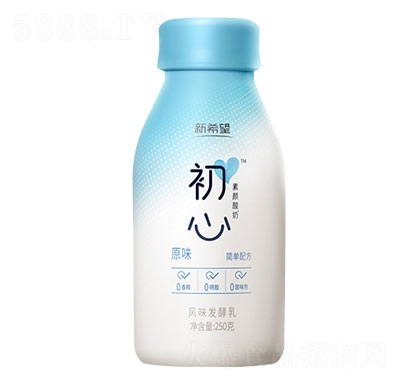 新希望初心風(fēng)味發(fā)酵乳發(fā)酵酸奶250g