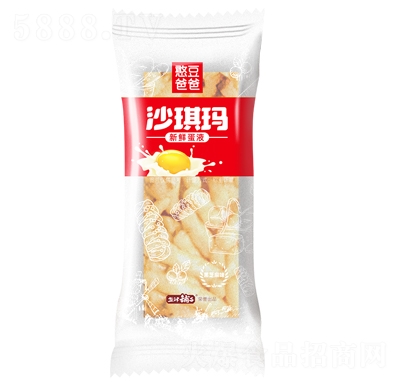 憨豆爸爸沙琪瑪新鮮蛋液散稱早餐糕點(diǎn)辦公室零食