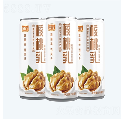 風行核桃乳植物蛋白飲料