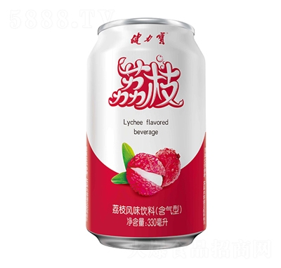 健力寶纖維系列飲品招商代理功能飲料運(yùn)動(dòng)飲料荔枝味罐裝