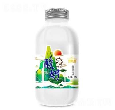 維他星酸奶風味飲品358ml乳酸菌飲品招商