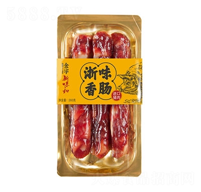 金字火腿浙味香腸（低溫）260g