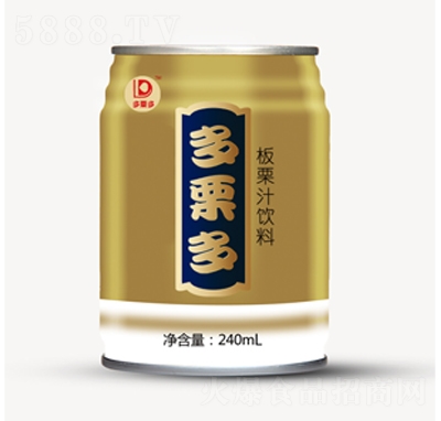 多栗多低糖型板栗汁飲料240ml夏季飲品招商代理